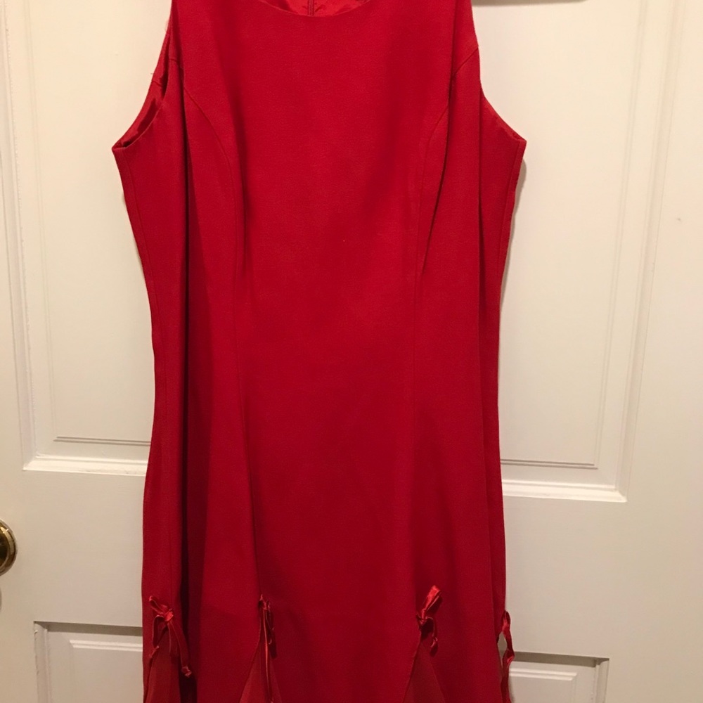 Red sexy dress